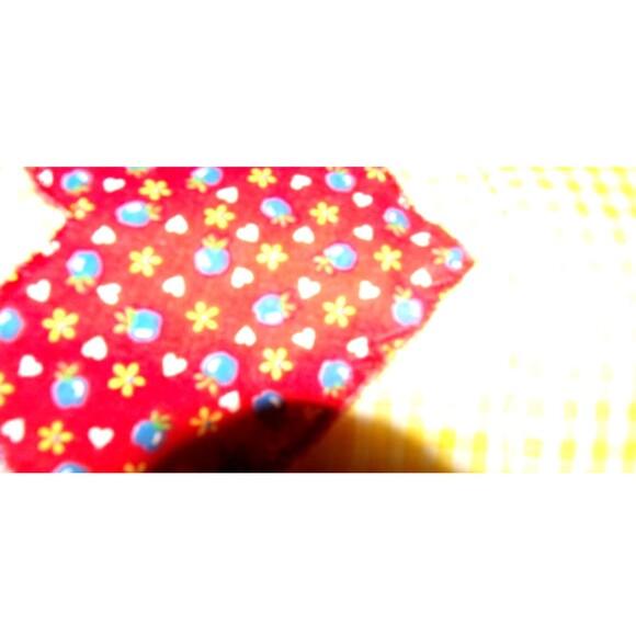 Gingham Goose 1970s Baby Quilt Blanket Handmade Teddy Bear RARE HTF Vintage Crib - Picture 6 of 10